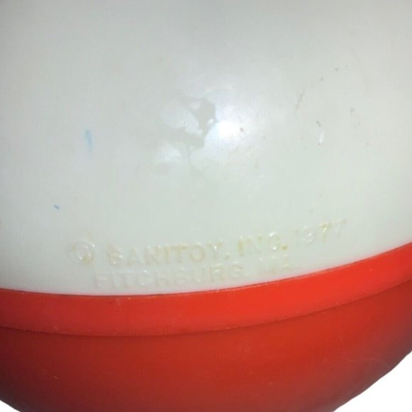 Vintage Collectible SaniToy Roly Poly Wobble Clown Baby Toy 1977 - Picture 8 of 8